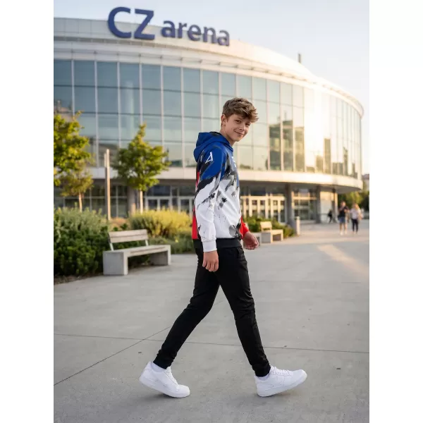  Gyermek prémium funkcionális pulóver ALTISPORT VOJ/ALK036MI01 PIROS 