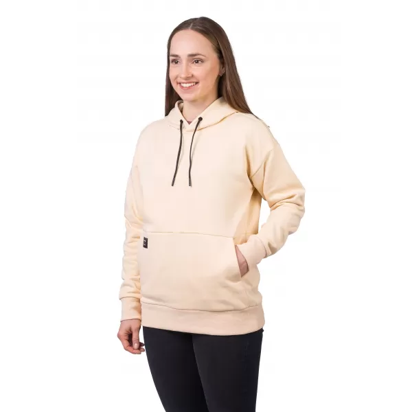  Női pulóver HANNAH SANDY HOODY FEHÉRÍTETT HOMOK 