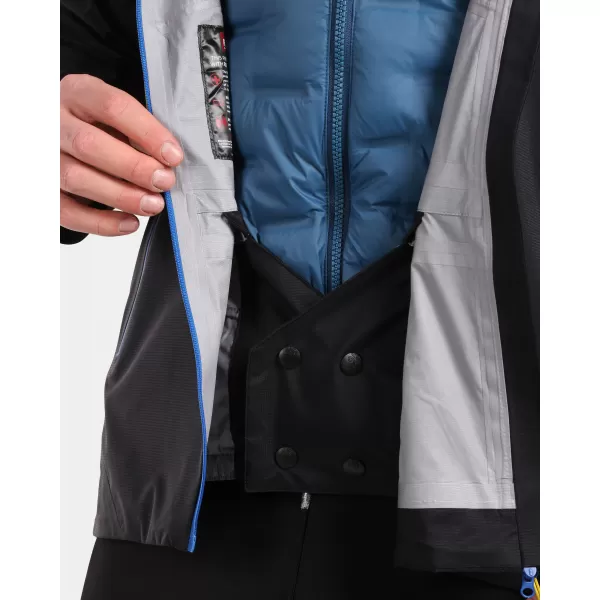  Hardshell férfi kabát KILPI METRIX-M WM0136KI FEKETE 