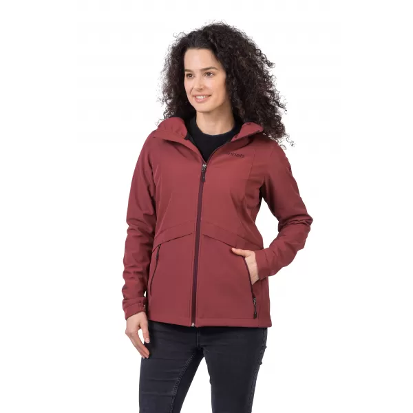  Női softshell kabát HANNAH BRIA ÉGETT ROZSDASZÍN 