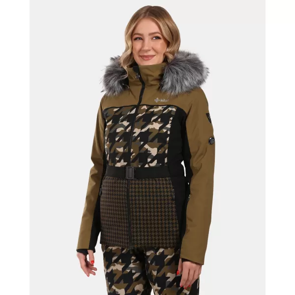  Női sídzseki KILPI CLAIR-W WL0107KI KHAKI 