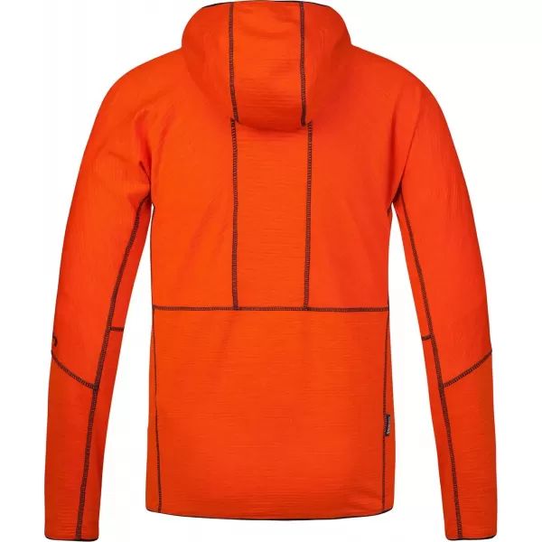  Férfi pulóver HANNAH NIRO HOODY FŰSZERES NARANCS MEL 