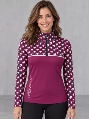 Női funkcionális Thermo pulóver prémium ALTISPORT VOJ/ALW048TER03 LILA