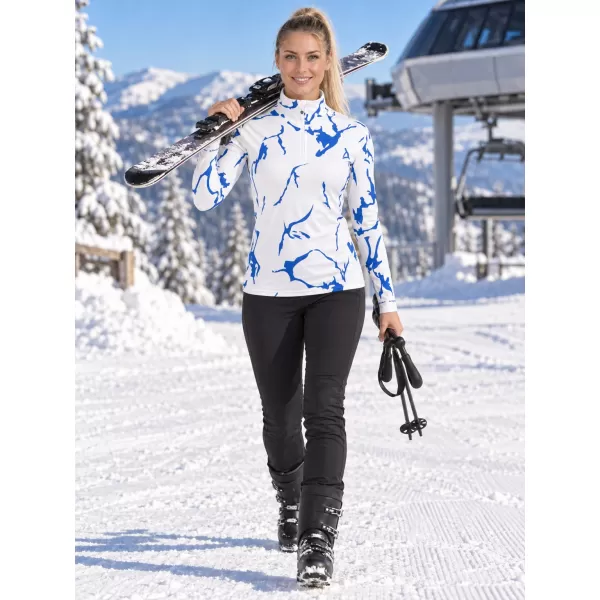  Női funkcionális Thermo pulóver prémium ALTISPORT VOJ/ALW052TER03 FEHÉR 