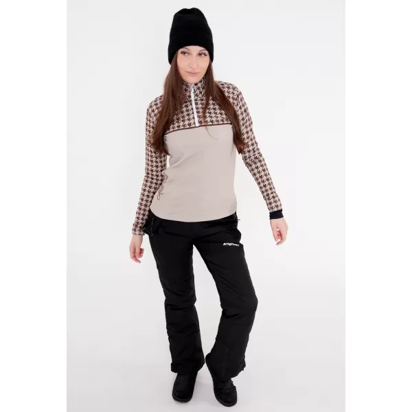  Női funkcionális Thermo pulóver prémium ALTISPORT VOJ/ALW048TER03 BARNA 