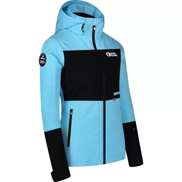  Női sídzseki NORDBLANC ICEFALL NBWJL8128 VILÁGOSKÉK 
