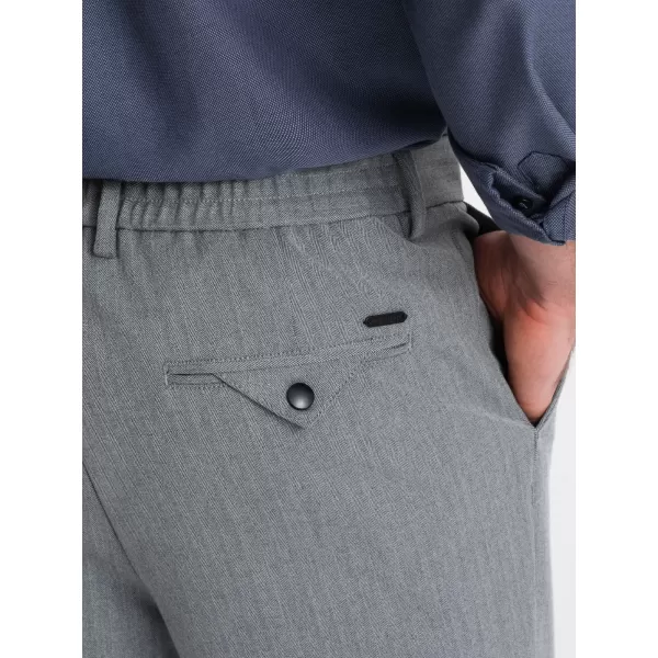  Nadrág OMBRE OM-PACP-0158 SZÜRKE 