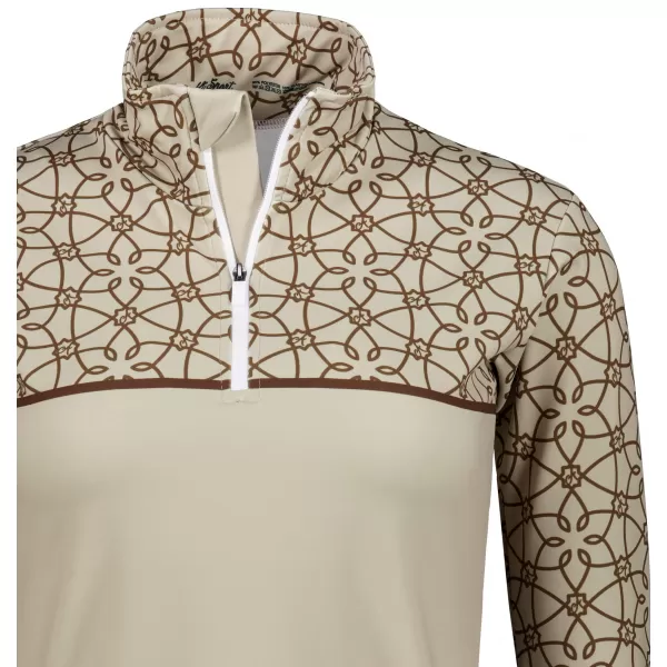  Női funkcionális Thermo pulóver prémium ALTISPORT VOJ/ALW053TER03 BARNA 