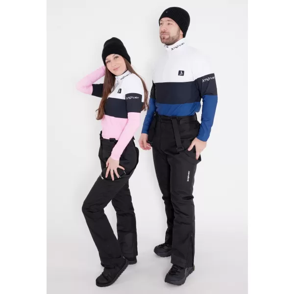  Női funkcionális Thermo pulóver prémium ALTISPORT VOJ/ALW051TER03 FEHÉR -DAGANAT 