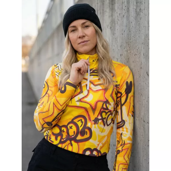  Női funkcionális Thermo pulóver prémium ALTISPORT VOJ/ALW054TER03 BOROSTYÁN 