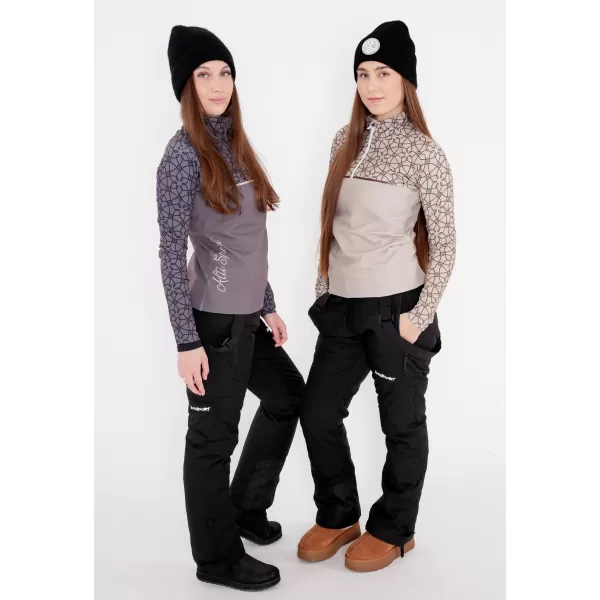  Női funkcionális Thermo pulóver prémium ALTISPORT VOJ/ALW053TER03 BARNA 