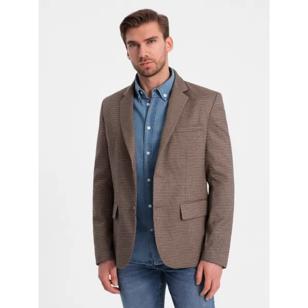  Kabát OMBRE OM-BLZB-0116 BARNA 