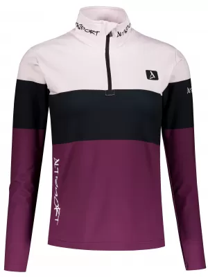 Női funkcionális Thermo pulóver prémium ALTISPORT VOJ/ALW051TER03 BURGUNDIA