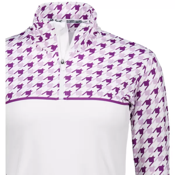  Női funkcionális Thermo pulóver prémium ALTISPORT VOJ/ALW048TER03 FEHÉR/LILA 