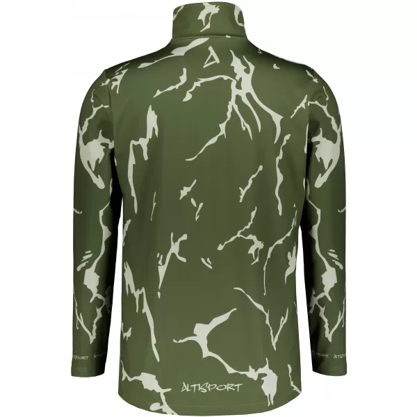  Férfi funkcionális Thermo pulóver prémium ALTISPORT VOJ/ALM052TER03 KHAKI 