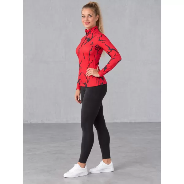  Női funkcionális Thermo pulóver prémium ALTISPORT VOJ/ALW052TER03 PIROS 