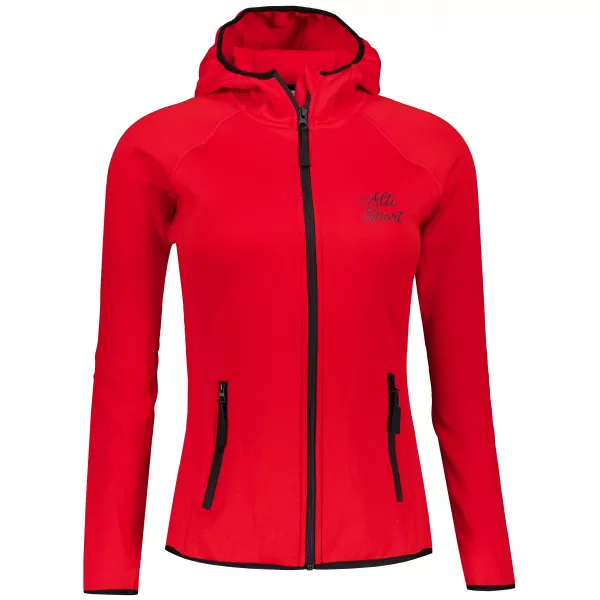  Női funkcionális sportpulóver ALTISPORT ALW056418 PIROS 
