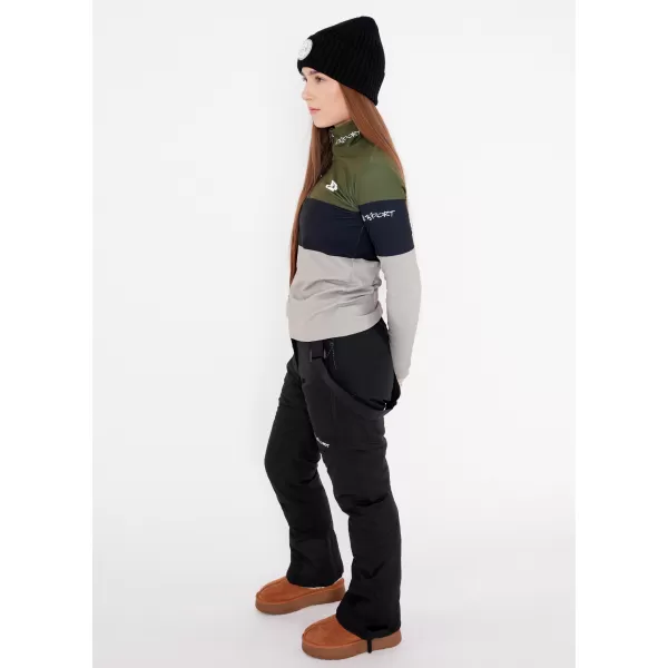  Női funkcionális Thermo pulóver prémium ALTISPORT VOJ/ALW051TER03 KHAKI 