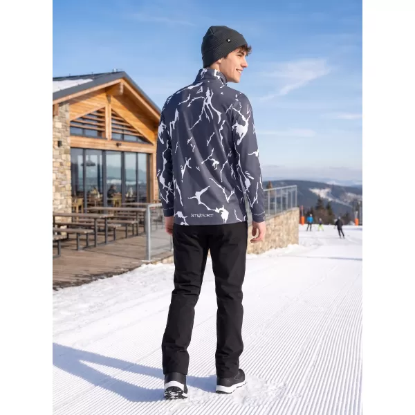  Férfi funkcionális Thermo pulóver prémium ALTISPORT VOJ/ALM052TER03 SZÜRKE 