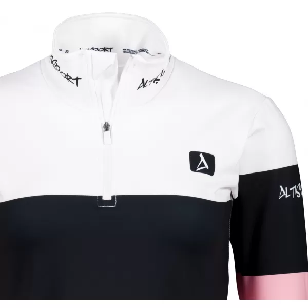  Női funkcionális Thermo pulóver prémium ALTISPORT VOJ/ALW051TER03 FEHÉR -DAGANAT 
