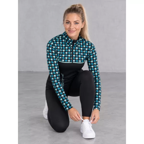 Női funkcionális Thermo pulóver prémium ALTISPORT VOJ/ALW048TER03 FEKETE -BLUE 