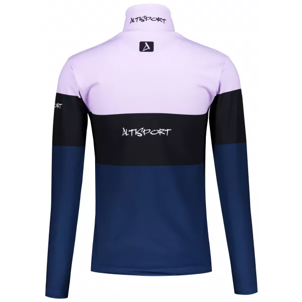  Női funkcionális Thermo pulóver prémium ALTISPORT VOJ/ALW051TER03 IBOLYA/KÉK 