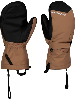 Síkesztyű NORDBLANC CLACK NBWG7859 PUŠTÍK BARNA