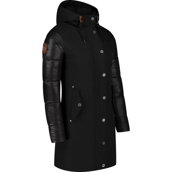  Női télikabát NORDBLANC WARMHUG NBWJL8073 FEKETE 
