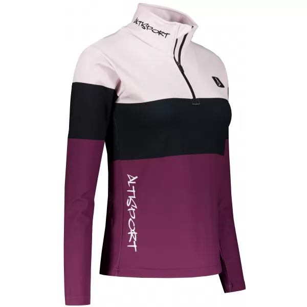  Női funkcionális Thermo pulóver prémium ALTISPORT VOJ/ALW051TER03 BURGUNDIA 