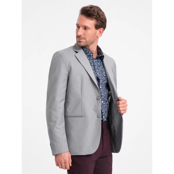  Kabát OMBRE OM-BLZB-0115 SZÜRKE 