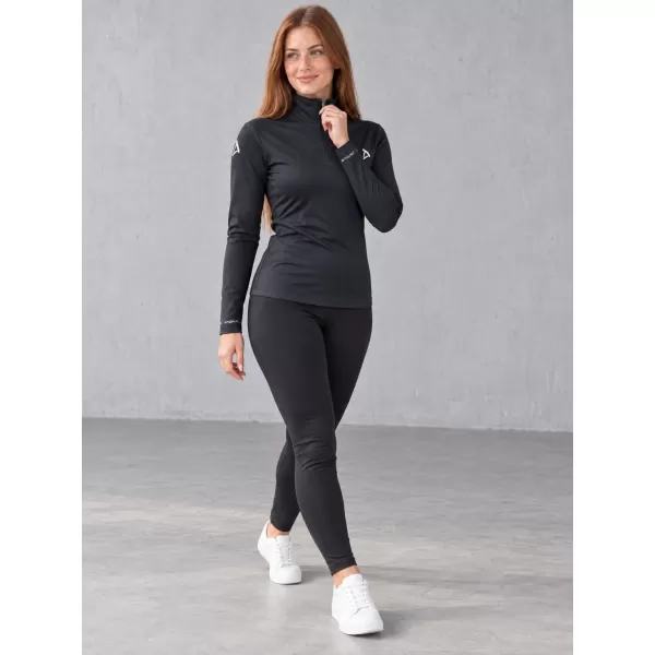  Női funkcionális Thermo pulóver prémium ALTISPORT VOJ/ALW000TER03 FEKETE 