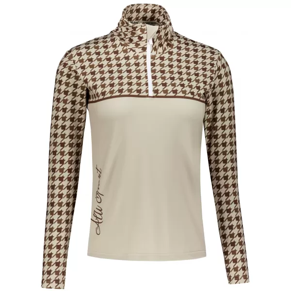  Női funkcionális Thermo pulóver prémium ALTISPORT VOJ/ALW048TER03 BARNA 