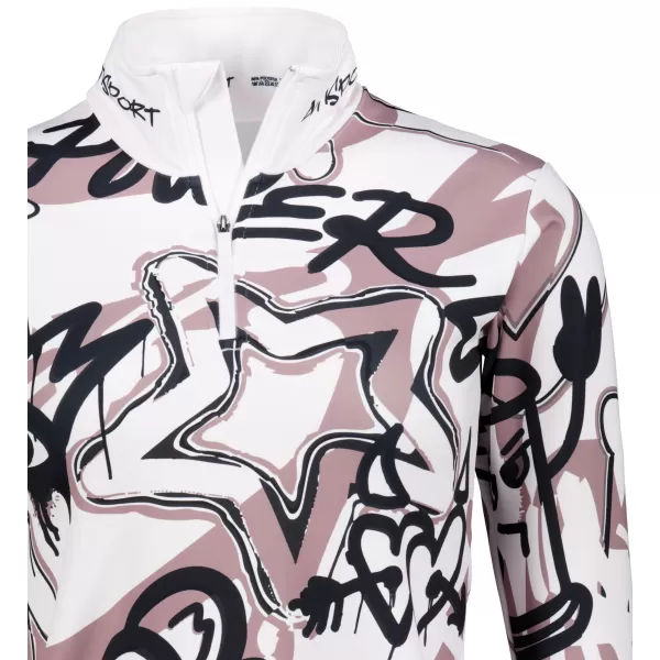  Női funkcionális Thermo pulóver prémium ALTISPORT VOJ/ALW054TER03 FEHÉR -GRAY 