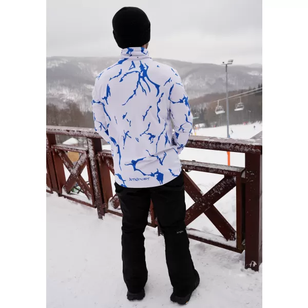  Férfi funkcionális Thermo pulóver prémium ALTISPORT VOJ/ALM052TER03 FEHÉR 