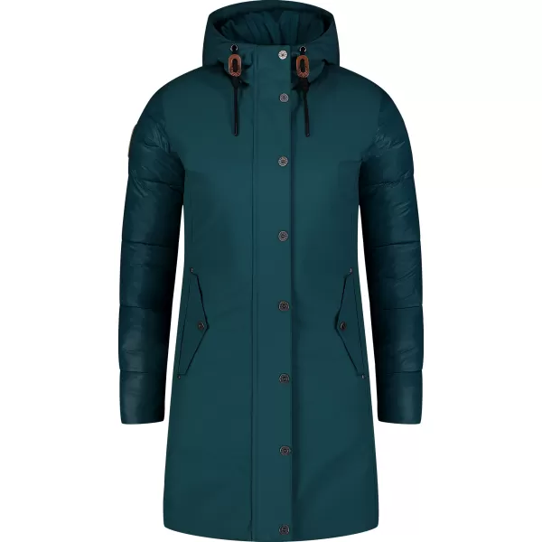  Női télikabát NORDBLANC WARMHUG NBWJL8073 SÖTÉTZÖLD 