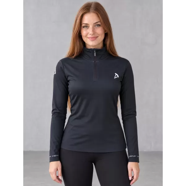  Női funkcionális Thermo pulóver prémium ALTISPORT VOJ/ALW000TER03 FEKETE 