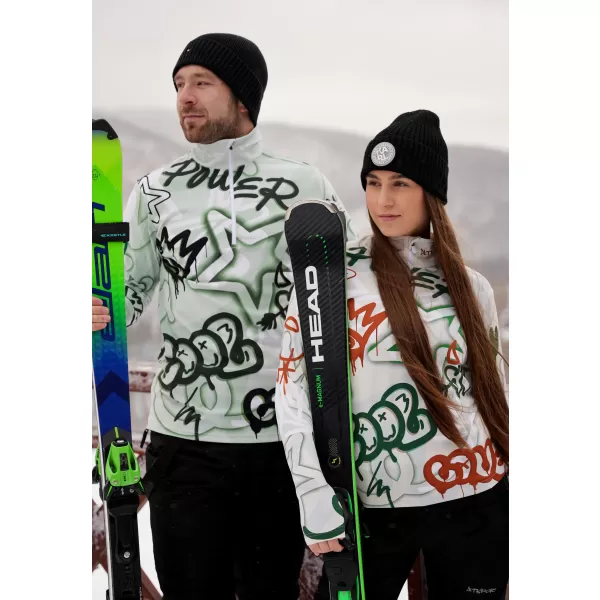  Férfi funkcionális Thermo pulóver prémium ALTISPORT VOJ/ALM054TER03 ZÖLD 