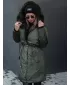 Kabát DSTREET TRENDNEL TY4589 ZÖLD