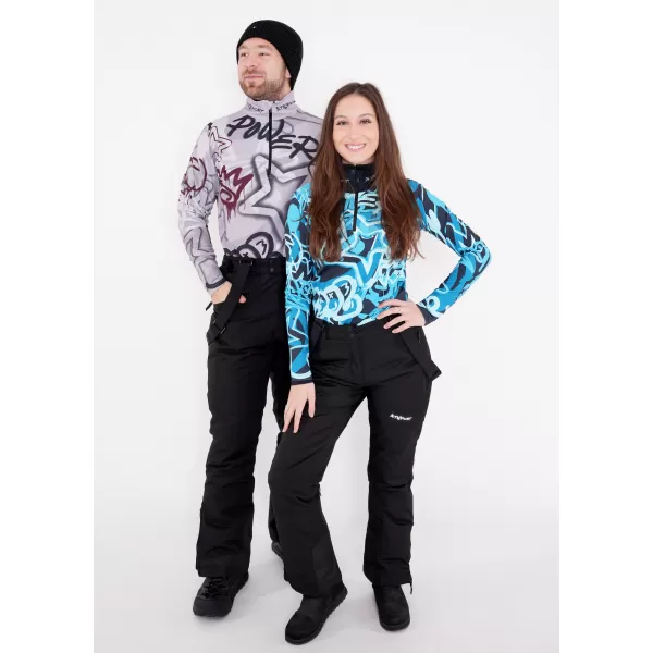  Férfi funkcionális Thermo pulóver prémium ALTISPORT VOJ/ALM054TER03 SÖTÉTSZÜRKE 