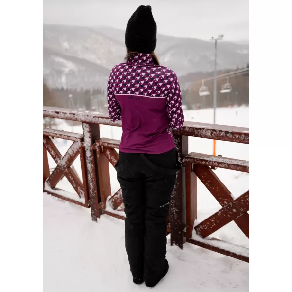  Női funkcionális Thermo pulóver prémium ALTISPORT VOJ/ALW048TER03 LILA 