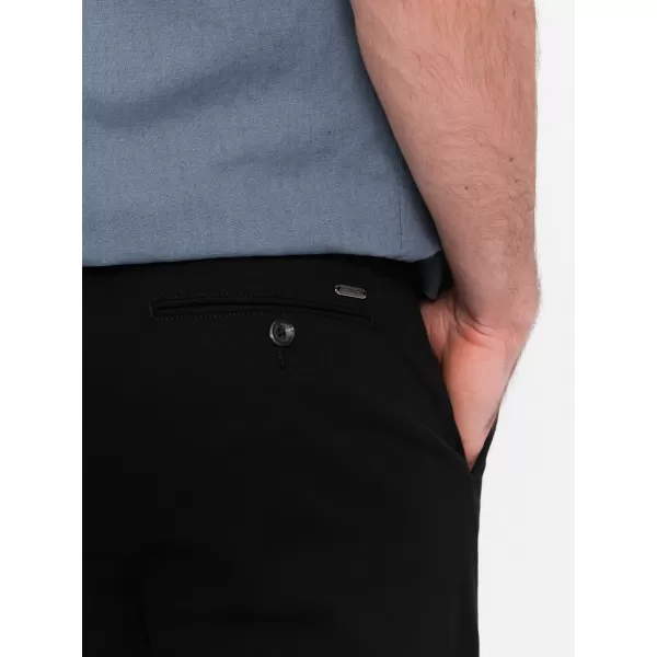  Nadrág OMBRE OM-PACP-0186 FEKETE 