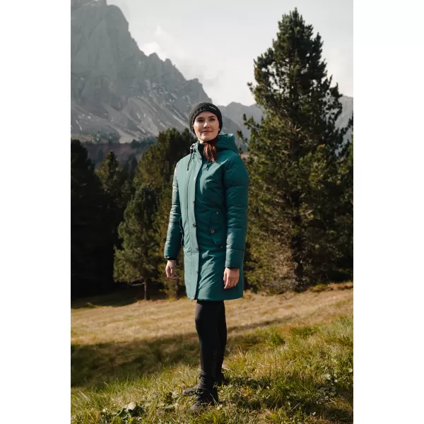  Női télikabát NORDBLANC WARMHUG NBWJL8073 SÖTÉTZÖLD 