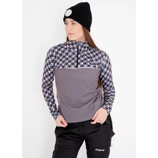  Női funkcionális Thermo pulóver prémium ALTISPORT VOJ/ALW048TER03 SZÜRKE 