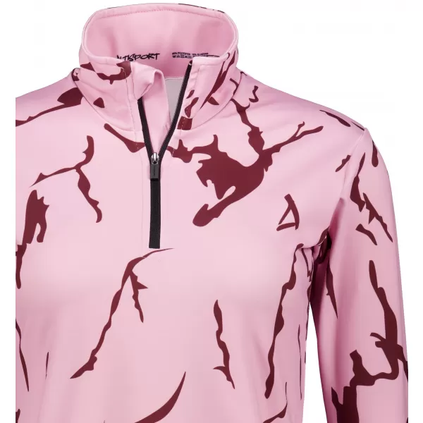  Női funkcionális Thermo pulóver prémium ALTISPORT VOJ/ALW052TER03 RÓZSASZÍN 