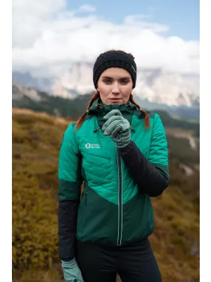 Női sportdzseki NORDBLANC ICEBERGS NBWJL8112 SÖTÉTZÖLD