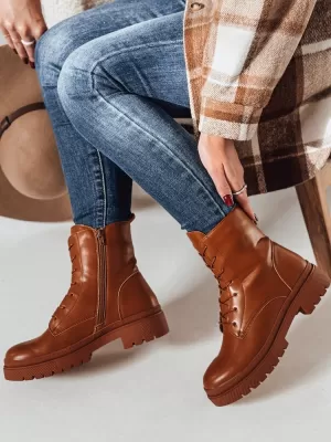 Hölgyek DSTREET STYLOBOSS ZY0520 KARAMELLA