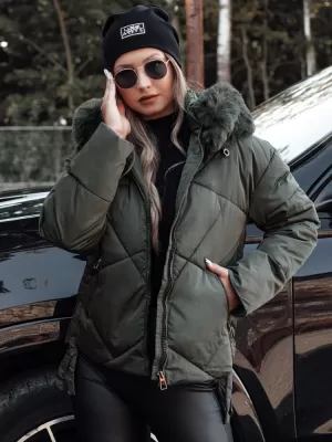 Női kabát DSTREET MODIVA TY4727 ZÖLD