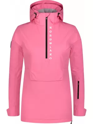 Női anorák NORDBLANC WINTERFUN NBWJL8130 RÓZSASZÍN