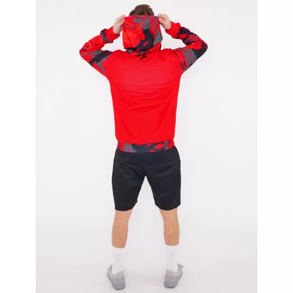  Férfi prémium funkcionális pulóver ALTISPORT VOJ/ALM039MI01 PIROS 