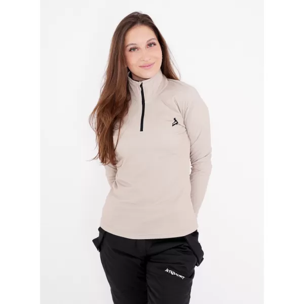  Női funkcionális Thermo pulóver prémium ALTISPORT VOJ/ALW000TER03 BARNA 